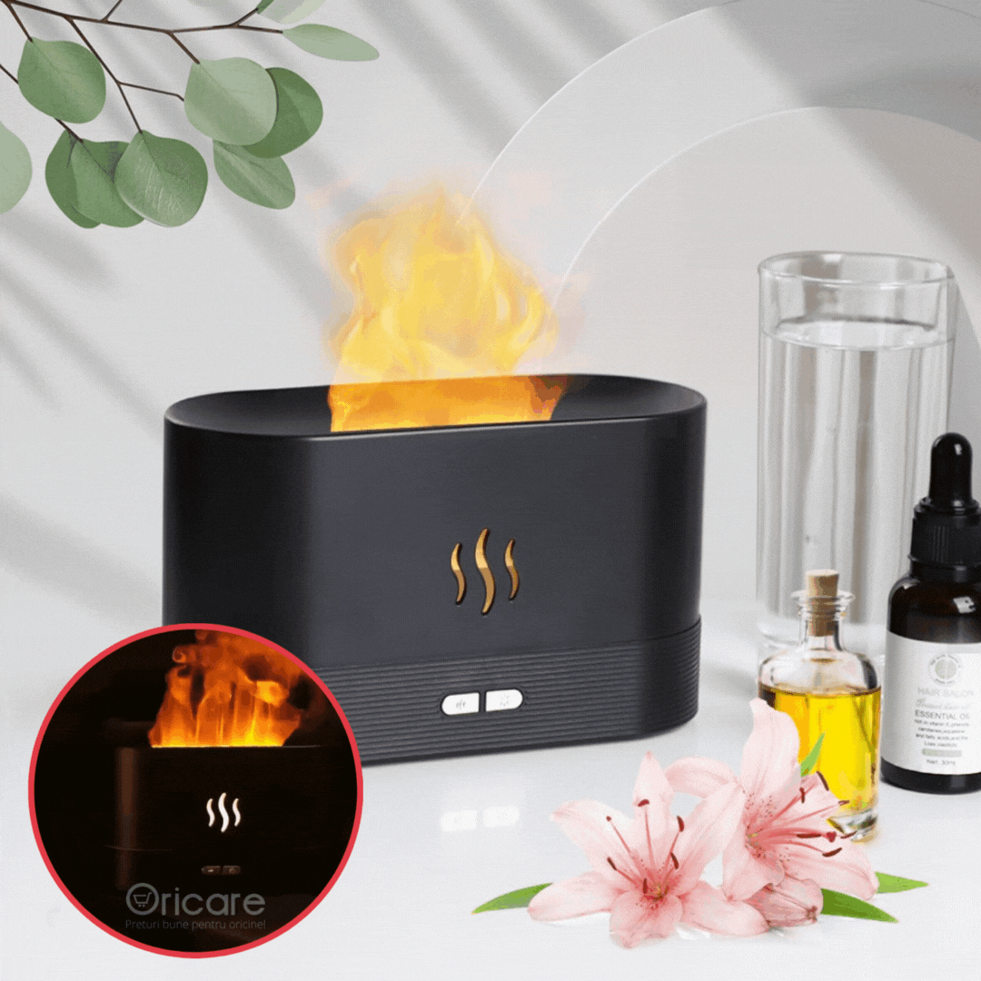 Umidificator cu arome FlameTherapy