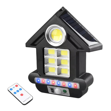 Lampa solara CL-S180, 4 moduri de lumina , senzor de miscare si telecomanda