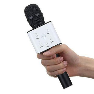 Microfon Karaoke fara fir, bluetooth portabil cu boxa